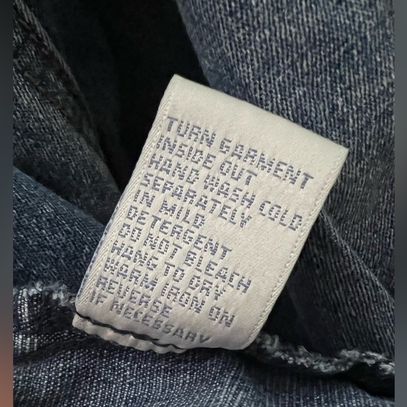 Diane Gilman Women’s Detailed Denim Long Sleeve Jacket! Size M. - Picture 15 of 15